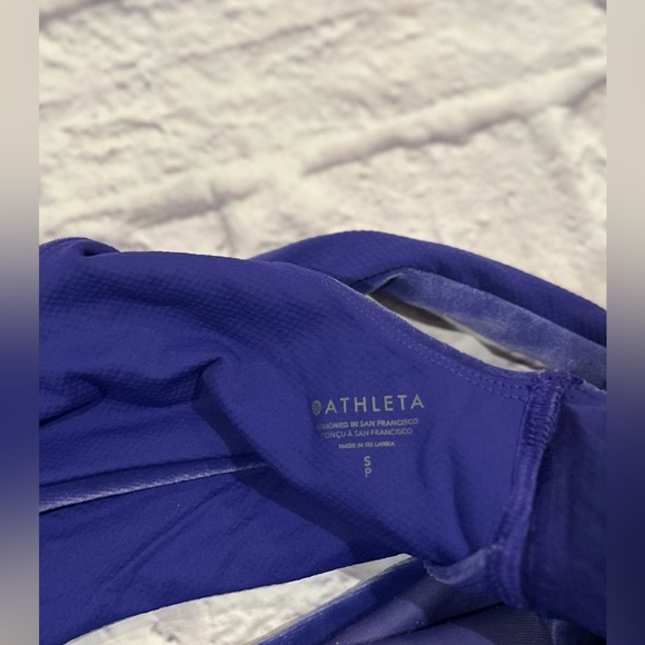 Athleta Elation Velvet Tight|S paired with Velvet Cut-Out Crop D-DD in Small - Picture 11 of 11